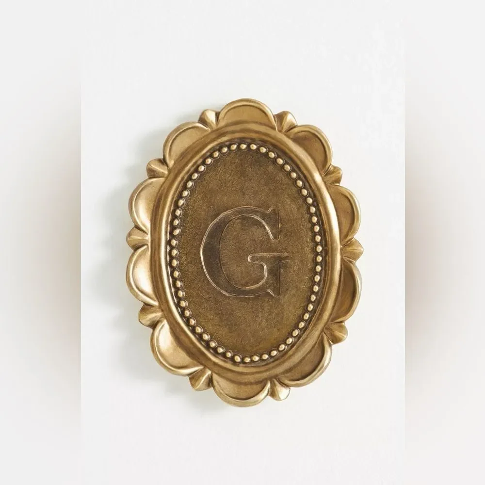 New Anthropologie Louisa Monogram Gallery Wall Charm